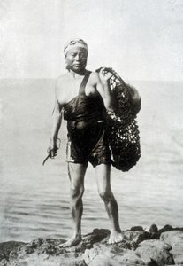 Coreenne fishing in the 19th century
