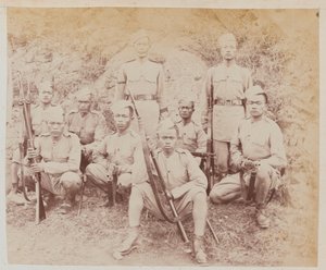 Detachment from the 4th Goorkha Regiment
