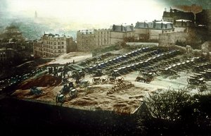 In Montmartre Big Guns of Government Posing a Threat to Paris March 18 by Unknown photographer