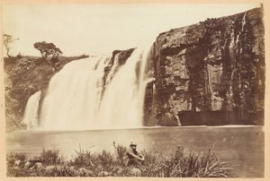 Lower Umgeni Falls, Natal Province, South Africa, 1882