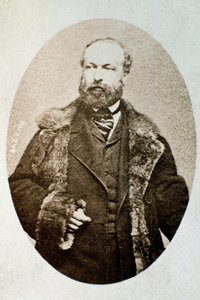 Portrait of Antonio Bazzini, Italian Composer and Violinist