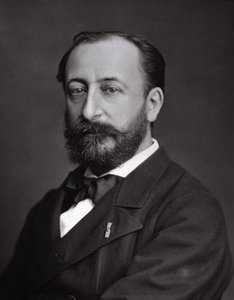 Portrait of Camille Saint-Saëns (1835 - 1921), French Composer