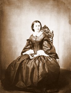 Portrait of Clara Schumann (1819 - 1896), Wife of Robert Schumann