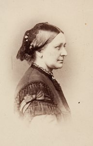 Portrait of Clara Schumann by Unknown photographer