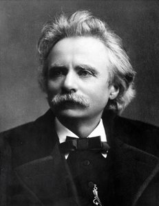 Portrait of Edvard Grieg (1843 - 1907) Norwegian composer by Unknown photographer