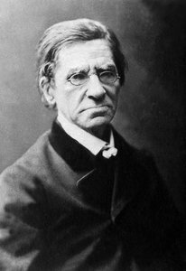 Portrait of Emile Littre (1801-1881), French philologist, doctor and politician.