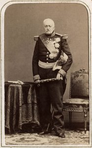 Portrait of Esprit Victor Elisabeth Boniface de Castellane, marshal of France, French military was born in Paris on 21 March 1788 and died in Lyon on 16 September 1862