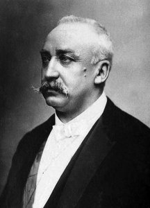 Portrait of Felix Faure, industrialist and politician, moderate Republican, President of the Republic from 1895 to 1899.