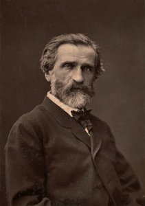 Portrait of Giuseppe Verdi by Unknown photographer