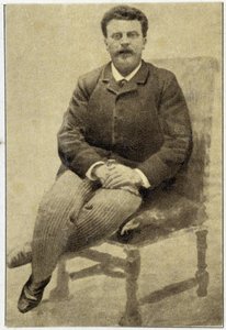 Portrait of Guy de Maupassant in 1890