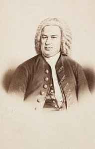 Portrait of Johann Sebastian Bach by Unknown photographer