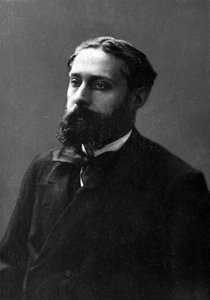 Portrait of Jose Maria de Heredia, French poet of Cuban origin.