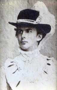 Portrait of Ludwig II of Bavaria with a Hat by Unknown photographer