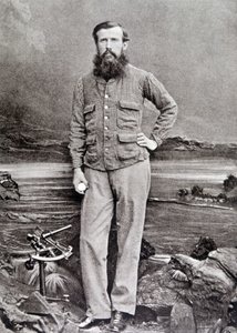 Portrait of Speke, British Explorer (1827 - 1864)