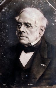 Portrait of English Composer Daniel Francois Esprit Auber (1782-1871) by Unknown photographer