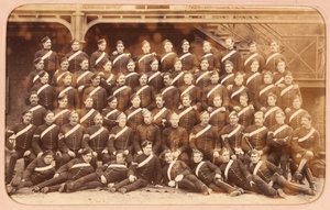 Soldiers of the 1st (Royal) Dragoons in Stable Dress, Aldershot