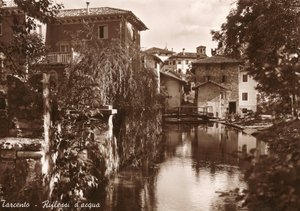 Tarcento, reflections on water by Unknown photographer