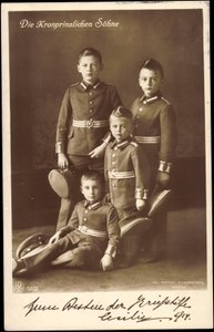 The Crown Princess Sons, Prussia