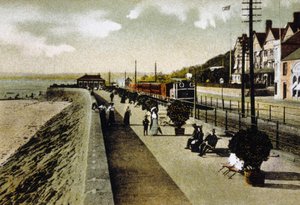 The Sea Wall, Jersey by Unknown photographer