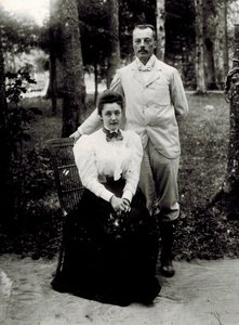 Vladimir Dmitrievich Nabokov (1870-1922) and Elena Ivanovna Rukavishnikova (1876-1939)