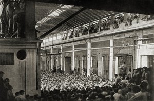 Workers Assembled in a Factory in Turin During Biennio Rosso in 1920, History of the Workers