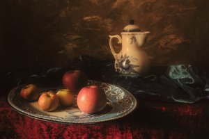 Classic Apples Still Life
