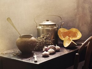 Rustic Kitchen Still Life by UstinaGreen