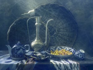 Traditional Blue Still Life