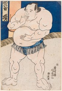 Portrait of Sumo Wrestler Itadaki