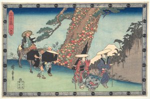 Act VIII from the series The Loyal League of Forty Seven Rōnin by Utagawa Hiroshige