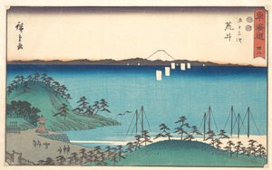 Arai by Utagawa Hiroshige