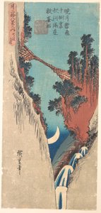 Bow Moon by Utagawa Hiroshige