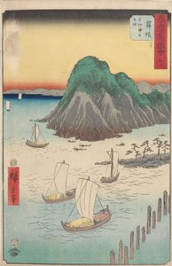 Famous Sights of the Fifty-three Stations by Utagawa Hiroshige