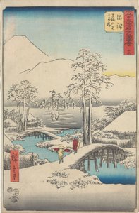 Famous Sights of the Fifty-three Stations by Utagawa Hiroshige