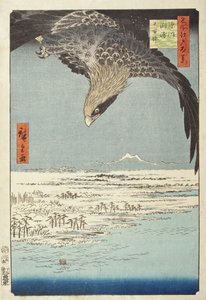 Fukagawa Susaki and Jumantsubo by Utagawa Hiroshige