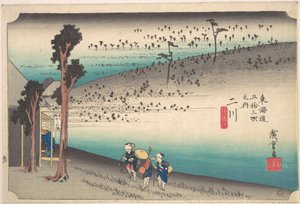 Futagawa, Saru ga Baba by Utagawa Hiroshige