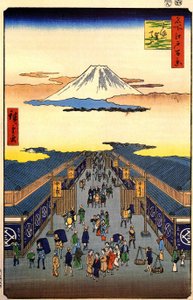 Sugura Street by Utagawa Hiroshige