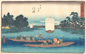 Kawasaki by Utagawa Hiroshige
