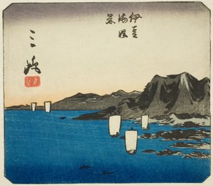 Mishima, section of sheet no. 3 from the series 