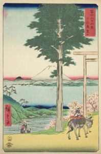 Mount Kano in Kazusa Province, from the series 