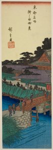 Myoken Temple in Yanagishima, from the series "Famous Places in the Eastern Capital"