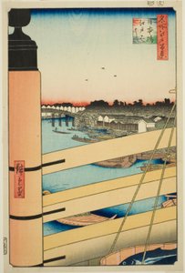 Nihon Bridge and Edo Bridge, from the series 