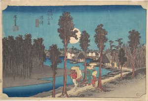 Numazu at Dusk by Utagawa Hiroshige
