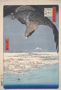 Plain at Susaki, Fukagawa, from the series One Hundred Views of Edo by Utagawa Hiroshige