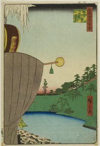 Sanno Festival Procession at Kojimachi Itchome, from the series "One Hundred Famous Views of Edo"