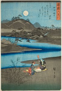The Kinuta Jewel River in Settsu Province (from the series 