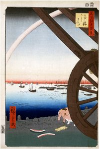 Ushimachi, Takanawa One Hundred Famous Views of Edo