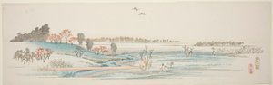 Yuhigaoka by Utagawa Hiroshige