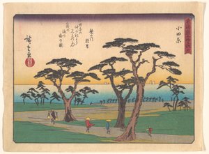The Fifty-Three Stations of the Tōkaidō, Odawara by Utagawa Hiroshige