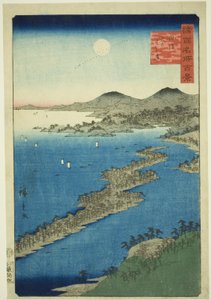 Amanohashidate in Tango Province (Tango Amanohashidate), from the series 